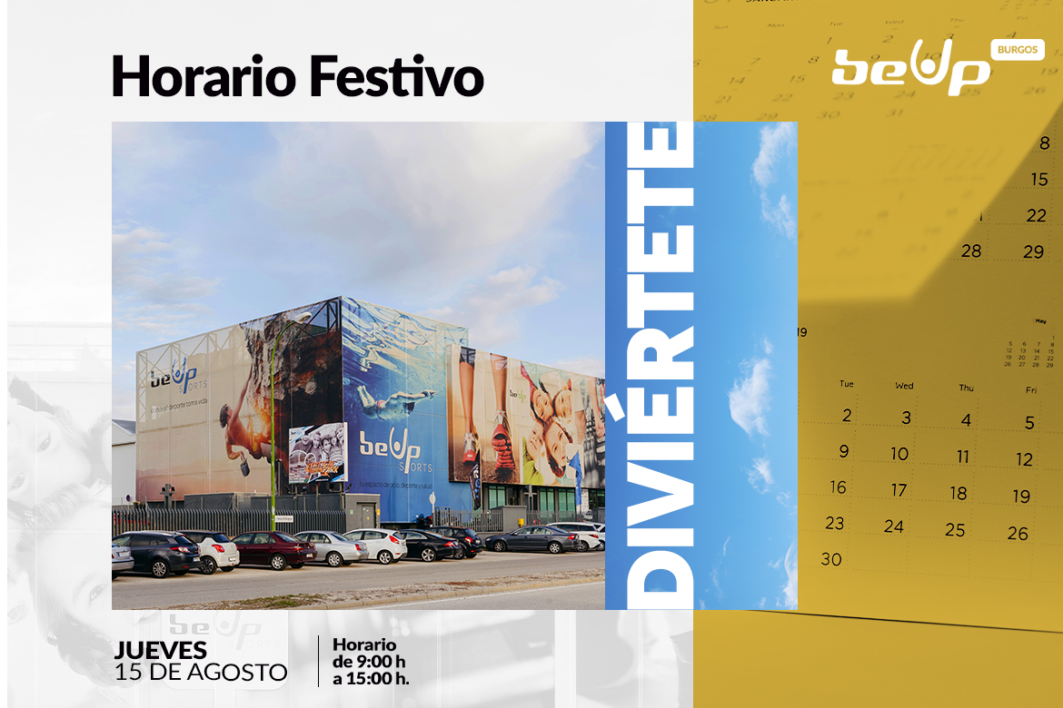 Horario festivo 15 de Agosto